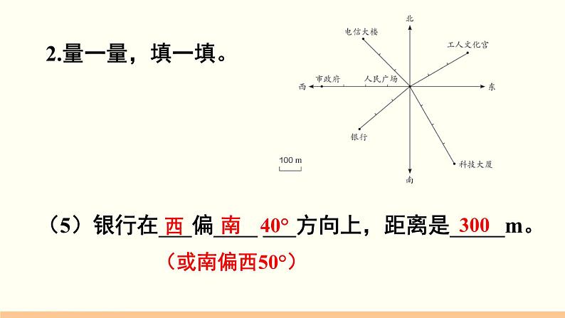 人教数学六年级上册第二单元 练习五（课件）05