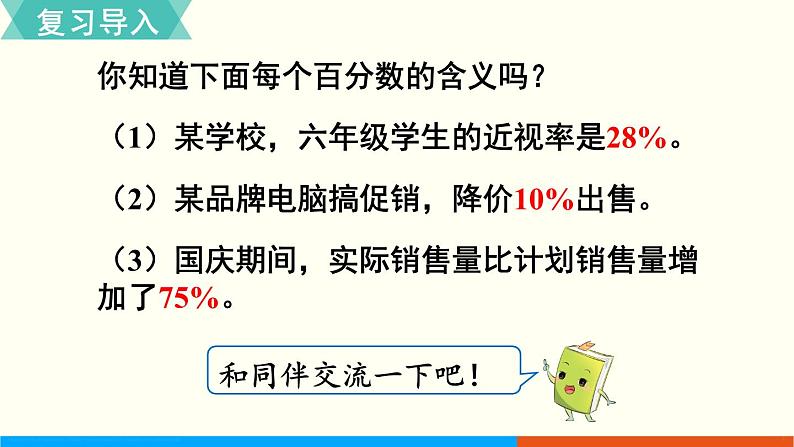 人教数学六年级上册6.6 用百分数知识解决有关变化幅度的问题（课件+教案）02