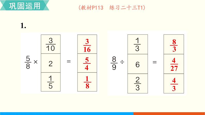 人教数学六年级上册9.1 数与代数（1）课件07