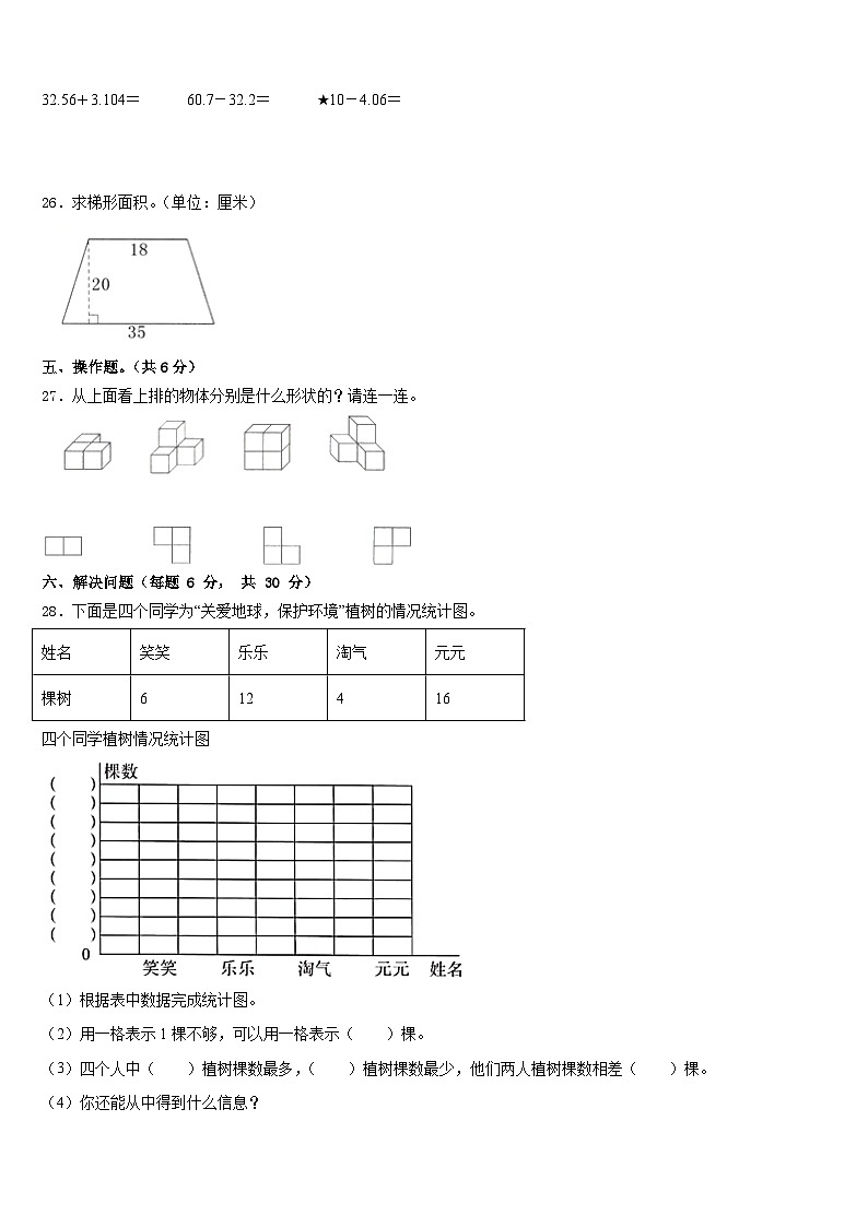 2022-2023学年辽宁省锦州市数学四下期末综合测试试题含答案03