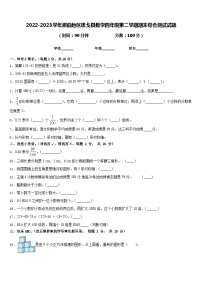 2022-2023学年那曲地区班戈县数学四年级第二学期期末综合测试试题含答案