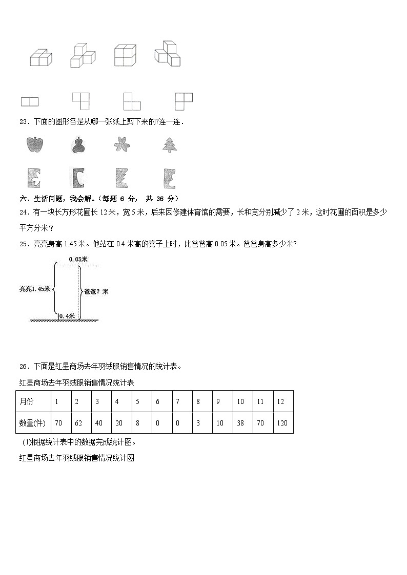2022-2023学年邵武市数学四年级第二学期期末调研试题含答案第3页