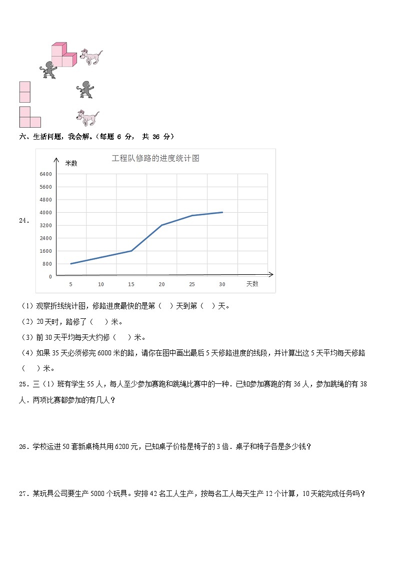 云南省昌宁县2022-2023学年数学四下期末统考试题含答案第3页