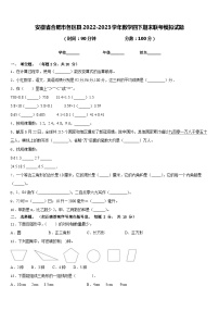 安徽省合肥市各区县2022-2023学年数学四下期末联考模拟试题含答案