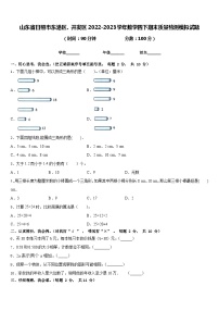 山东省日照市东港区、开发区2022-2023学年数学四下期末质量检测模拟试题含答案