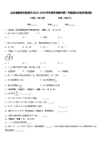 山东省聊城市临清市2022-2023学年四年级数学第二学期期末达标检测试题含答案