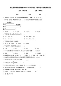 河北省邯郸市成安县2022-2023学年四下数学期末经典模拟试题含答案