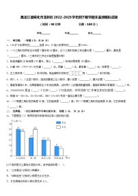 黑龙江省绥化市北林区2022-2023学年四下数学期末监测模拟试题含答案