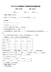 2022-2023学年临颍县三下数学期末综合测试模拟试题含答案