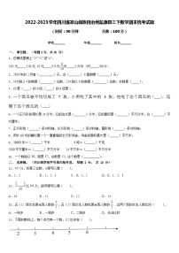 2022-2023学年四川省凉山彝族自治州盐源县三下数学期末统考试题含答案