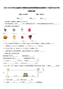 2022-2023学年云南省怒江傈僳族自治州维西傈僳族自治县数学三下期末学业水平测试模拟试题含答案