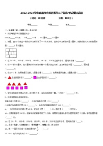 2022-2023学年宜昌市点军区数学三下期末考试模拟试题含答案