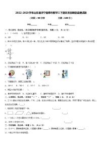 2022-2023学年山东省济宁曲阜市数学三下期末质量跟踪监视试题含答案