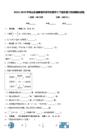 2022-2023学年山东省聊城市茌平区数学三下期末复习检测模拟试题含答案