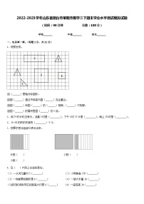 2022-2023学年山东省烟台市莱阳市数学三下期末学业水平测试模拟试题含答案