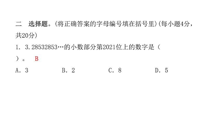 小学毕业数学总复习专题十探究规律综合训练教学课件04