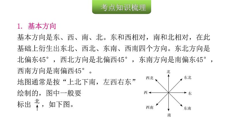 小学毕业数学总复习专题七图形的运动与位置第15课时图形与位置教学课件第3页