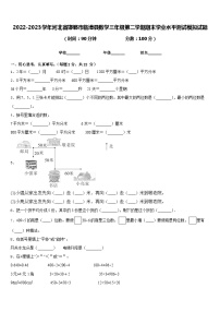 2022-2023学年河北省邯郸市临漳县数学三年级第二学期期末学业水平测试模拟试题含答案