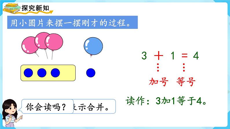 3.5《加法》（课件）一年级上册数学-人教版第5页