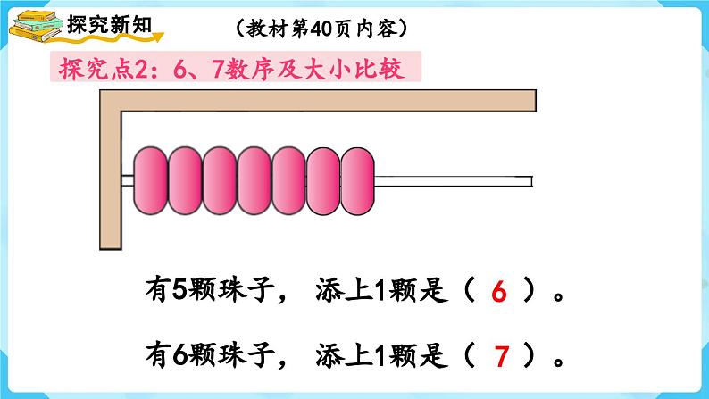 5.1《6和7的认识》（课件）一年级上册数学-人教版06