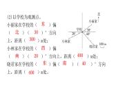 人教版小学六年级数学上册第二单元位置与方向（二）过关训练课件