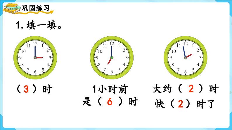 9.3《认识钟表》（课件）一年级上册数学-人教版05