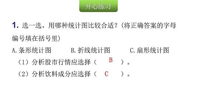 人教版小学六年级数学上册第七单元扇形统计图第2课时扇形统计图（2）教学课件03