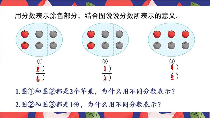 8.3 第1课时 分数的简单应用（1） 课件 人教版三年级上册数学07