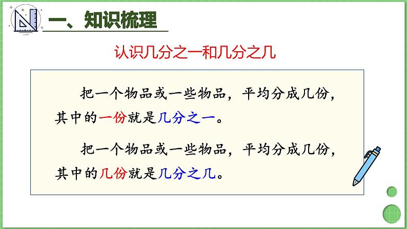 10.4 分数的初步认识、集合 课件 人教版三年级上册数学第5页