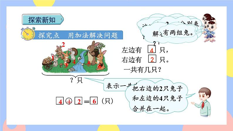 5.4《用加法解决问题》课件PPT+教案+动画03