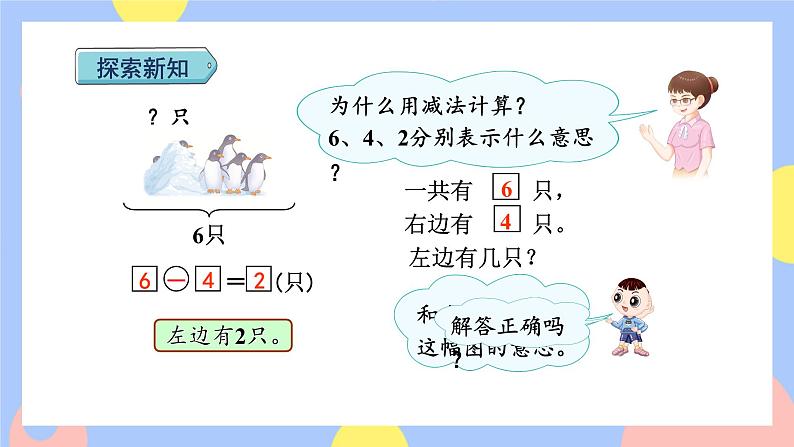 5.5《用减法解决问题》课件PPT+教案+动画04