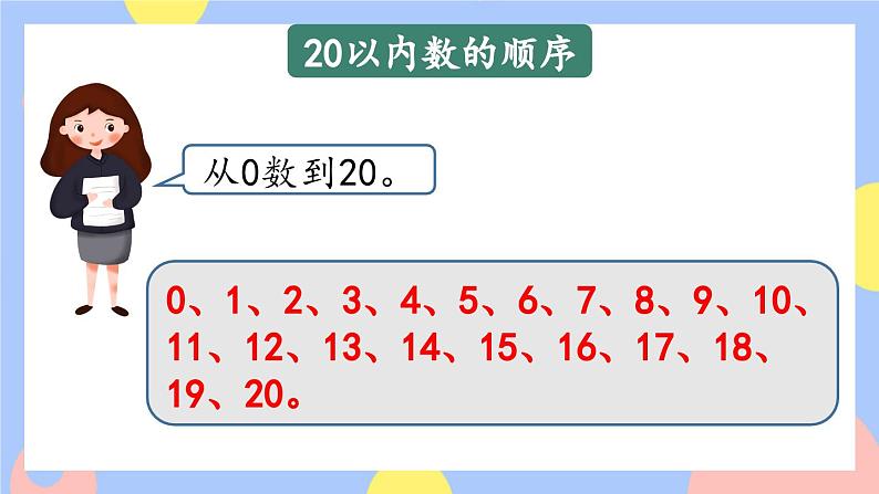 9.1《20以内数的认识和加减法》课件PPT+教案02