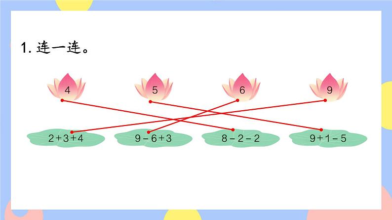 人教版数学一上5《练习十五》课件PPT02
