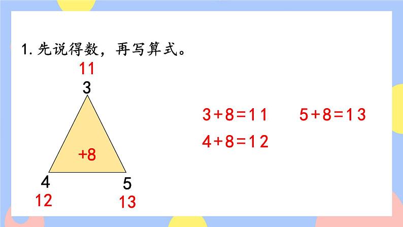 人教版数学一上8《练习二十二》课件PPT第2页