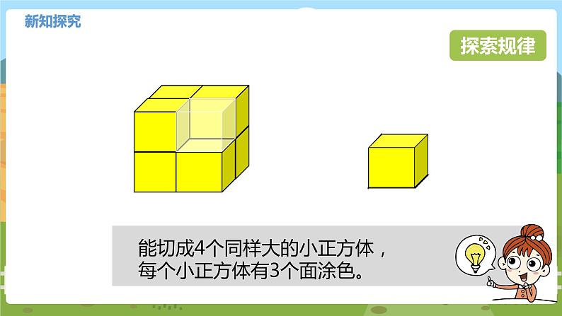 13苏教六上第一单元表面涂色的正方体（活动课） 教学课件07