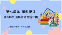 数学六年级上册7 扇形统计图图片课件ppt