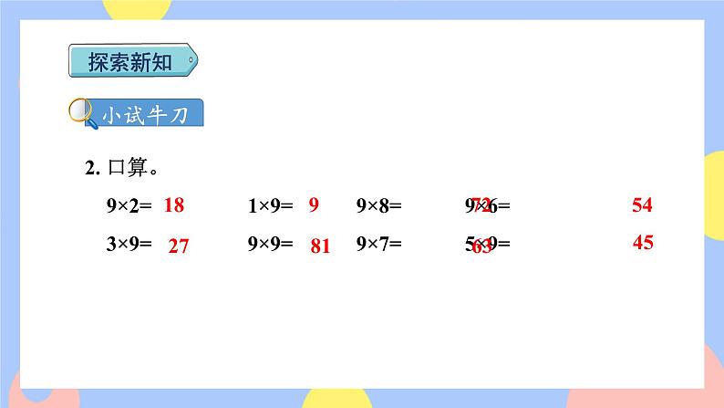 6.4《9的乘法口诀》课件PPT+教案+动画08