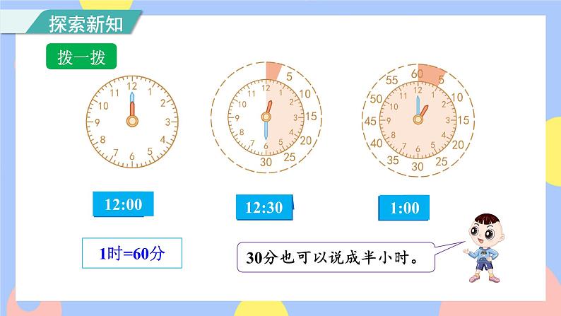 7.1《认识时和分》课件PPT+教案+动画07