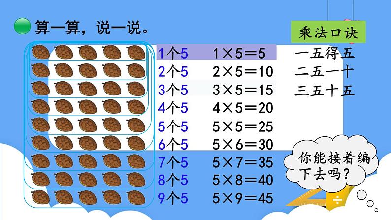 北师大版数学二年级上册5.1 数松果 课件04