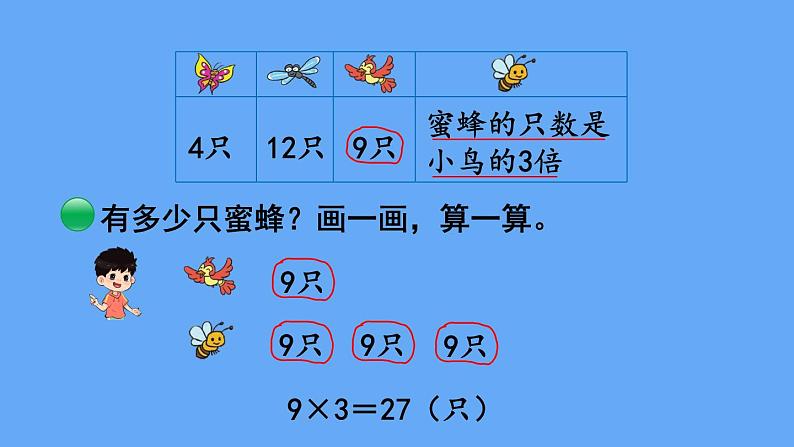 北师大版数学二年级上册数学7.7 花园 课件05