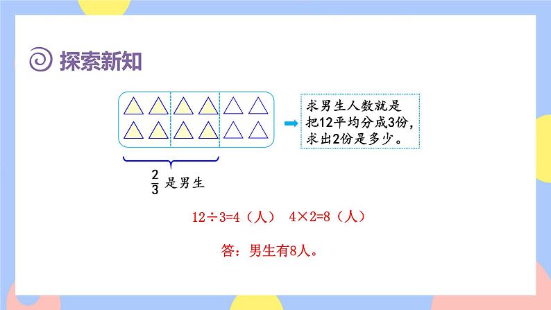 8.8《解决求一个数的几分之几是多少的问题》课件PPT+教案+动画07