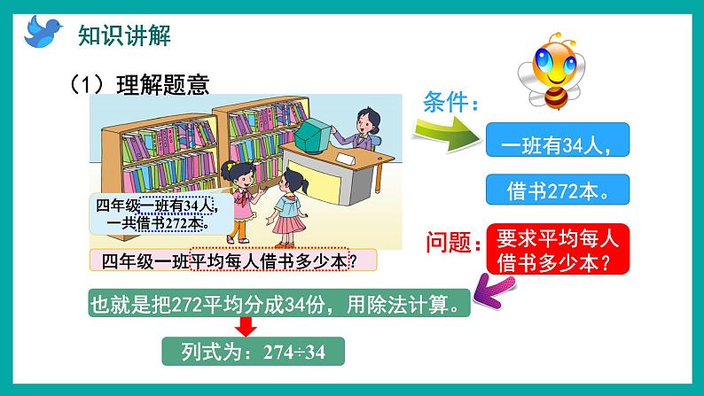 2.5 用“四舍”法调商（课件）苏教版四年级上册数学第3页