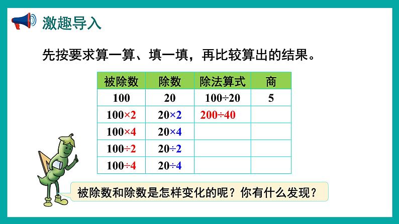 2.7 商不变的规律（课件）苏教版四年级上册数学02