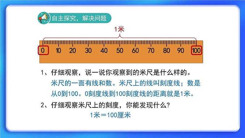 6.3《1米有多长》 课件第3页