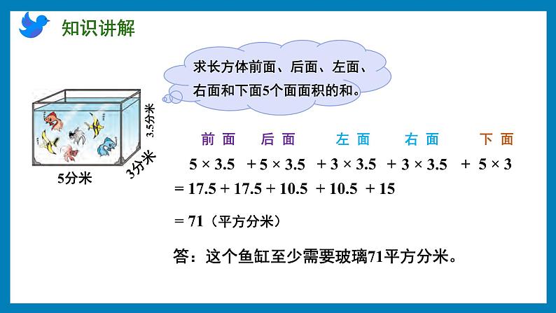 1.4 计算长方体和正方体表面积的实际问题（课件）苏教版六年级上册数学第6页