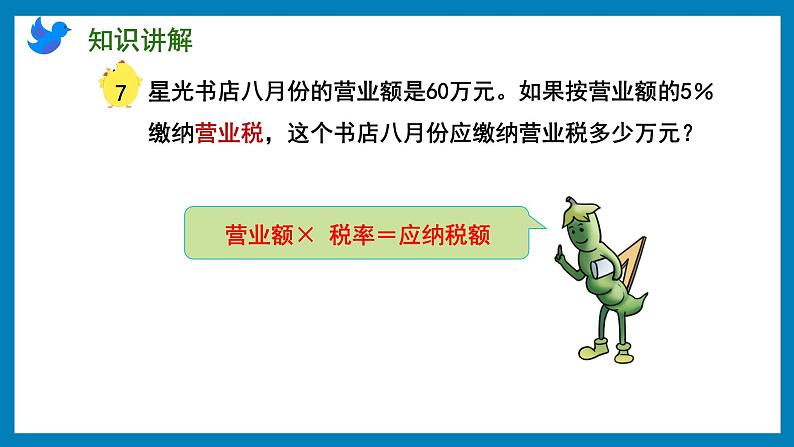 6.7 纳税问题（课件）苏教版六年级上册数学08