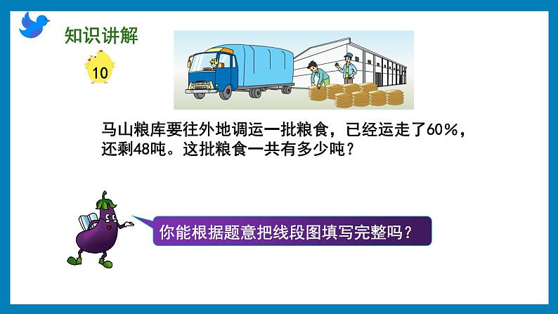 6.10 列方程解决已知一部分数占总数的百分之几和另一部分数，求总数的问题（课件）苏教版六年级上册数学04