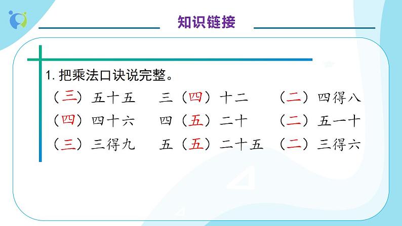 【核心素养】人教版数学二年级上册-4.2.4 6的乘法口诀 课件+教案+学案+分层作业（含教学反思和答案）07