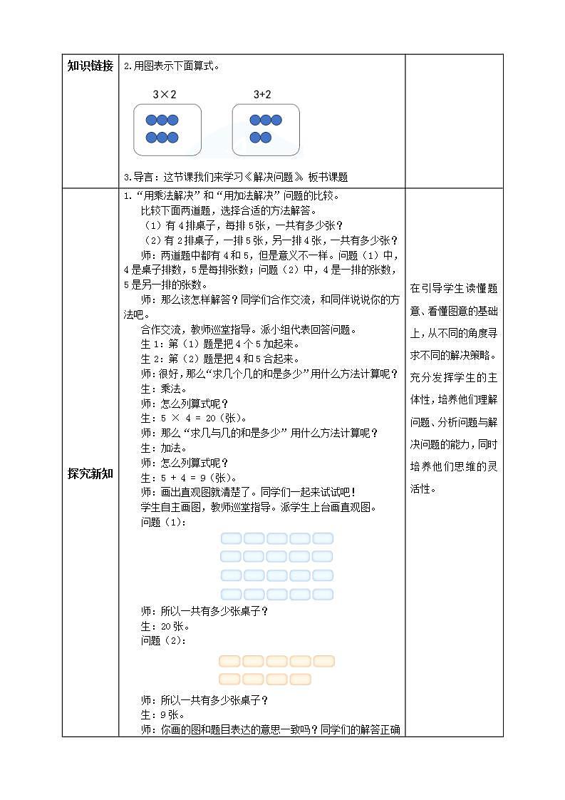 【核心素养】人教版数学二年级上册-4.2.5 解决问题 课件+教案+学案+分层作业（含教学反思和答案）02