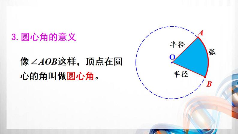 人教新插图六年级数学上册5-7《扇形的认识》课件+教案+课后服务作业设计04